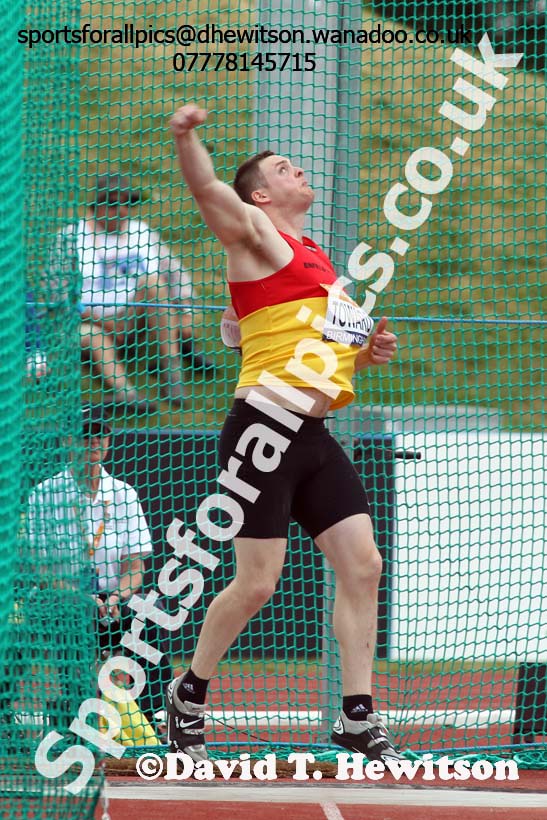 Mens discus, Sainsbury's British Champs, Alexander Stadium, Birmingham. Photo: David T. Hewitson/Sprts for All Pics